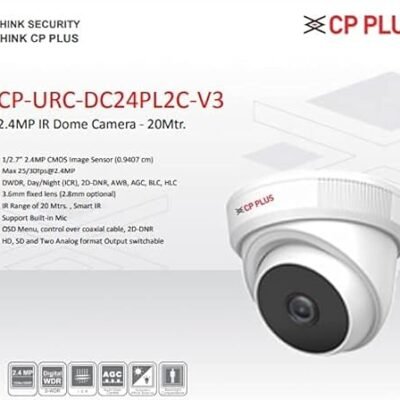 CP PLUS CAMERA BUILT IN MIC