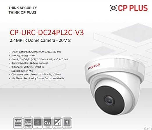 CP PLUS CAMERA BUILT IN MIC